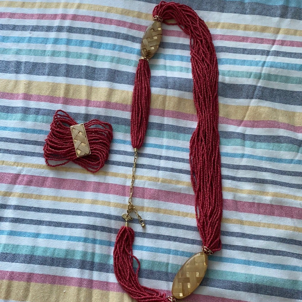 Necklace and Bracelet Set